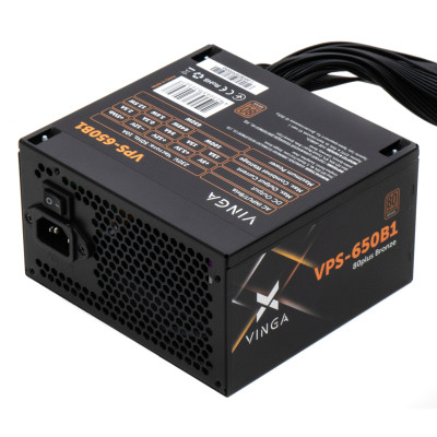 Блок живлення Vinga 650W (VPS-650B1) Блок живлення Vinga 650W (VPS-650B1)