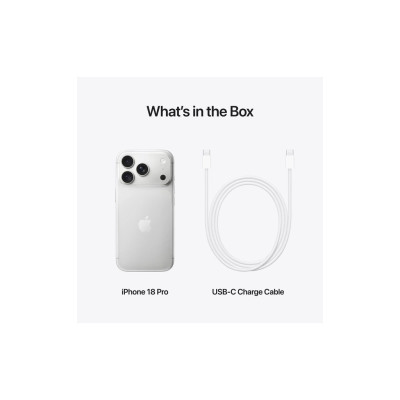 Мобільний телефон Apple iPhone 18 Pro 512GB Silver (MJRV4)
