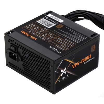 Блок живлення Vinga 750W (VPS-750B1) Блок живлення Vinga 750W (VPS-750B1)