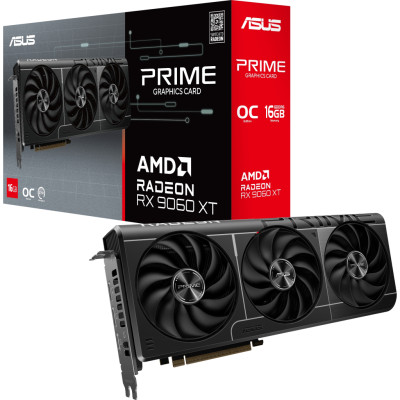 Відеокарта ASUS Radeon RX 9060 XT 16Gb PRIME OC (PRIME-RX9060XT-O16G) Відеокарта ASUS Radeon RX 9060 XT 16Gb PRIME OC (PRIME-RX9060XT-O16G)