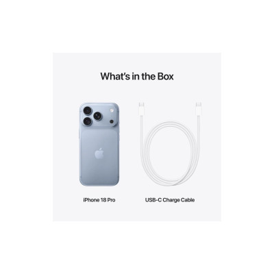 Мобільний телефон Apple iPhone 18 Pro 1TB Glacier (MJT24) Мобільний телефон Apple iPhone 18 Pro 1TB Glacier (MJT24)