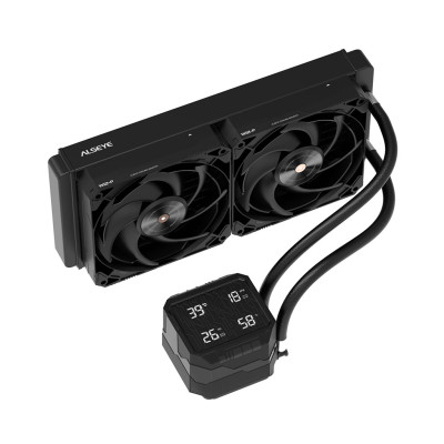 Система рідинного охолодження Alseye Q240 Plus(Black) (AS.02.11.0021) Система рідинного охолодження Alseye Q240 Plus(Black) (AS.02.11.0021)