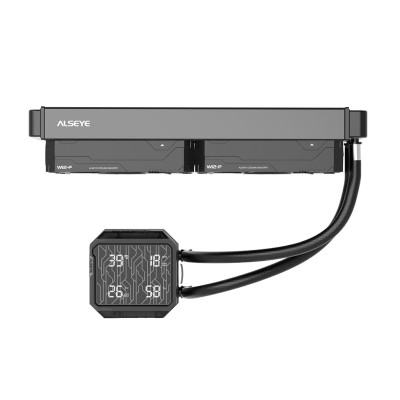 Система рідинного охолодження Alseye Q240 Plus(Black) (AS.02.11.0021) Система рідинного охолодження Alseye Q240 Plus(Black) (AS.02.11.0021)