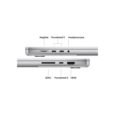 Ноутбук Apple MacBook Pro 16 A3429 M5 Max Silver (MGE74UA/A) Ноутбук Apple MacBook Pro 16 A3429 M5 Max Silver (MGE74UA/A)