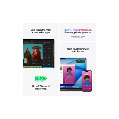Ноутбук Apple MacBook Pro 16 A3429 M5 Max Silver (MGE74UA/A) Ноутбук Apple MacBook Pro 16 A3429 M5 Max Silver (MGE74UA/A)