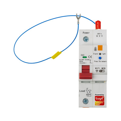 Автоматичний вимикач TUYA Wifi SCB01, 63A (HS084042)