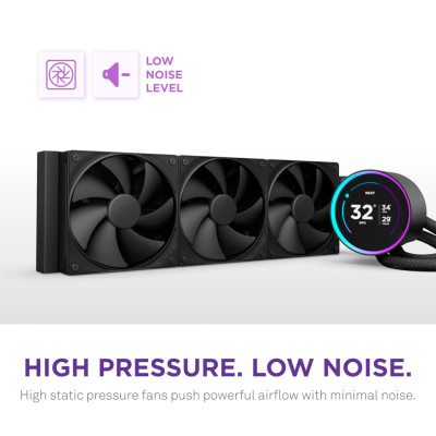 Система рідинного охолодження NZXT Kraken Elite 360mm AIO (RL-KN36E-B2) Система рідинного охолодження NZXT Kraken Elite 360mm AIO (RL-KN36E-B2)