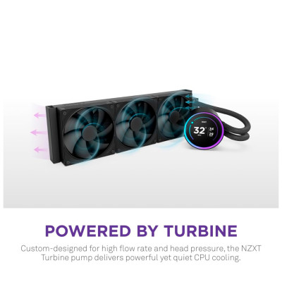 Система рідинного охолодження NZXT Kraken Elite 360mm AIO (RL-KN36E-B2) Система рідинного охолодження NZXT Kraken Elite 360mm AIO (RL-KN36E-B2)