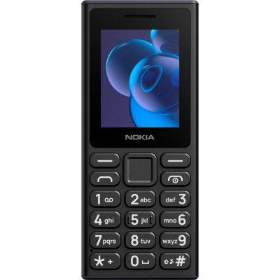 Мобільний телефон Nokia 110 DS 2024 Black Мобільний телефон Nokia 110 DS 2024 Black