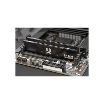 Модуль пам'яті для комп'ютера DDR5 32GB (2x16GB) 6000 MHz IRDM Black Goodram (IR-6000D564L36S/32GDC) Модуль пам'яті для комп'ютера DDR5 32GB (2x16GB) 6000 MHz IRDM Black Goodram (IR-6000D564L36S/32GDC)