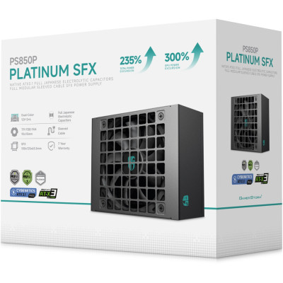 Блок живлення Deepcool 850W GamerStorm PS850P (R-PS850P-FE0B-JGEU) Блок живлення Deepcool 850W GamerStorm PS850P (R-PS850P-FE0B-JGEU)