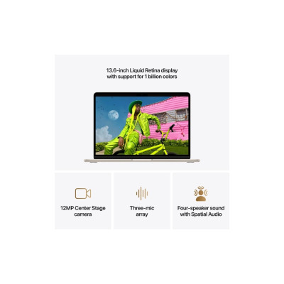 Ноутбук Apple MacBook Air 13 M5 A3449 Starlight (MDHD4UA/A) Ноутбук Apple MacBook Air 13 M5 A3449 Starlight (MDHD4UA/A)