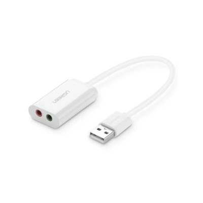 Звукова плата Ugreen US205 white (30143)