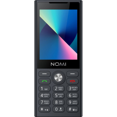 Мобільний телефон Nomi i2841 Black Мобільний телефон Nomi i2841 Black