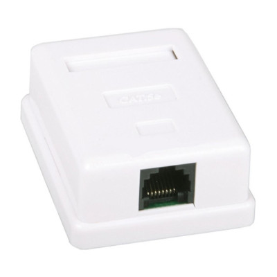 Комп'ютерна розетка Atcom RJ45 x1 UTP 5e (15253)