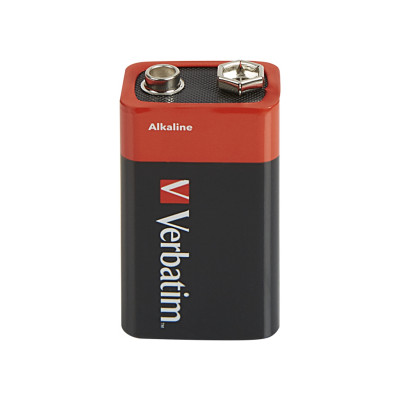 Батарейка Verbatim Крона Alcaline 9V * 1 (49924) Батарейка Verbatim Крона Alcaline 9V * 1 (49924)