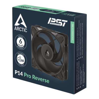 Кулер до корпусу Arctic P14 PRO REVERSE (ACFAN00329A) Кулер до корпусу Arctic P14 PRO REVERSE (ACFAN00329A)