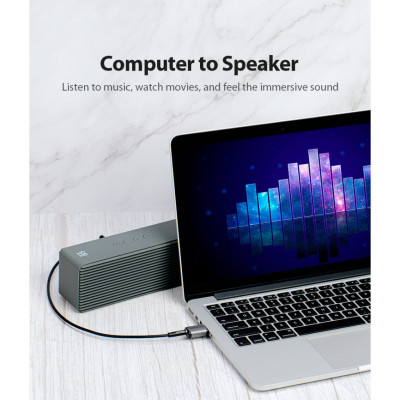 Звукова плата Vention Audio USB 1х3,5mm jack 4pin Metal (OMTP-CTIA) (CDLH0) Звукова плата Vention Audio USB 1х3,5mm jack 4pin Metal (OMTP-CTIA) (CDLH0)