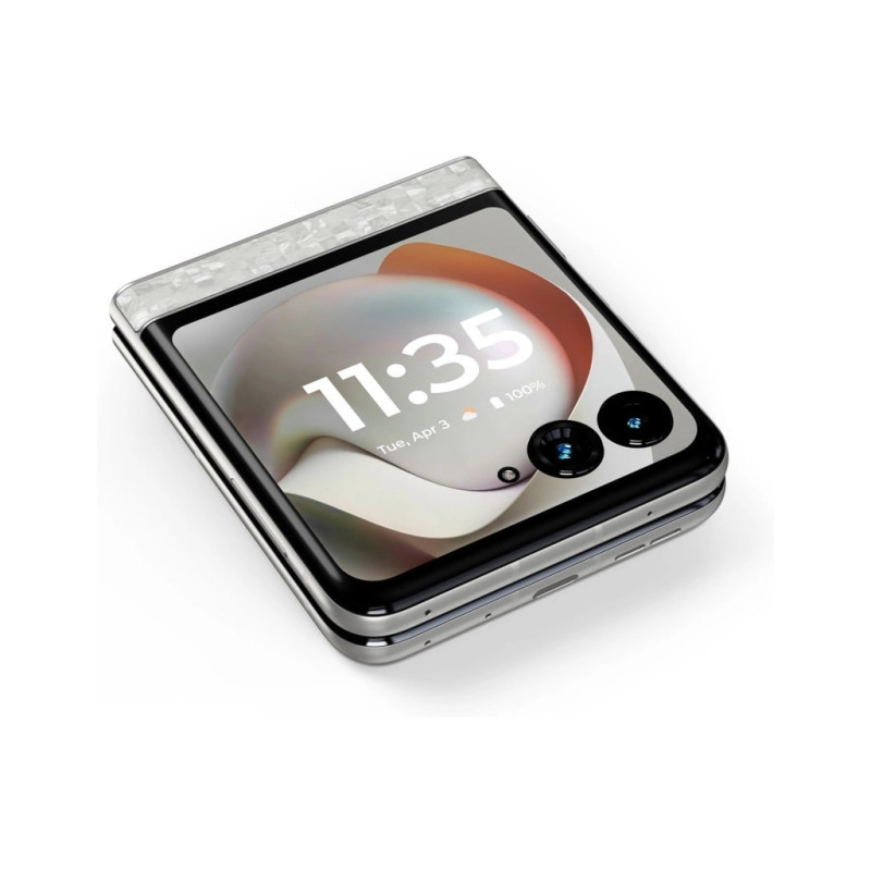 Мобільний телефон Motorola Razr 70 8/256GB Bright White (PBB60008PL)