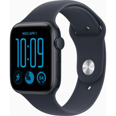 Смарт-годинник Apple Watch SE 3 2026 GPS 40mm Midnight Aluminium Case with Navy Blue Sport Band - S/M (MJKY4RK/A)