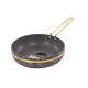Сковорода Brioni антипригарна Royal Stone Sandstone gold 24 см