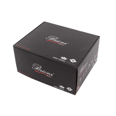 Каструля Brioni антипригарна Royal Stone Ti̇gereye Gold 24 см, 5 л