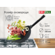 Сковорода чавунна з дерев`яною ручкою Black WOK 2,2 л