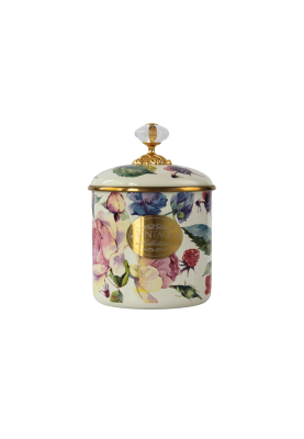 Банка для сипучих продуктів PEONY Elmani з кришкою, 1,25 л, 12х12 см
