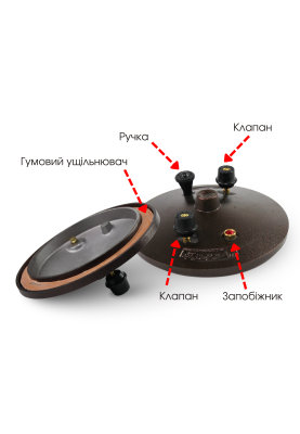 Афганський казан-скороварка 8 л комбінований Rashko Baba