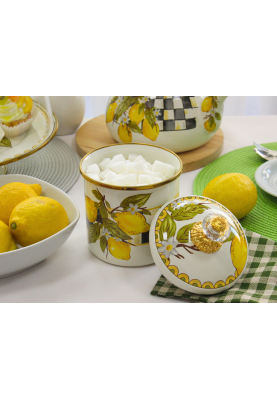 Банка для сипучих продуктів "SICILY" Elmani з кришкою, 1,25 л, 12х12 см