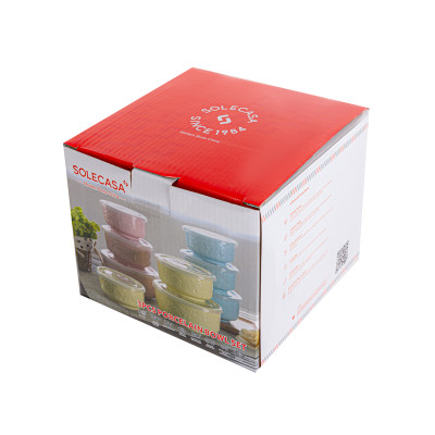 Набір салатників з кришками 3шт