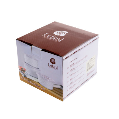 Набір салатників з кришками 3шт