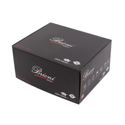 Каструля Brioni антипригарна Royal Stone Sandstone gold 24 см, 5 л