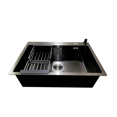 Кухонна мийка Romzha Arta U-650S Max BL