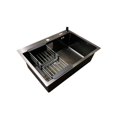 Кухонна мийка Romzha Arta U-650S Max BL