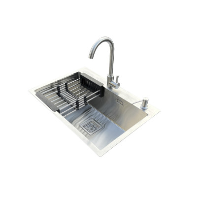 Комплект мийка + змішувач Romzha Arta Nova U-600 (A)