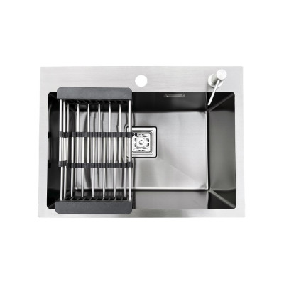 Кухонна мийка Romzha Arta Nova U-550 BL