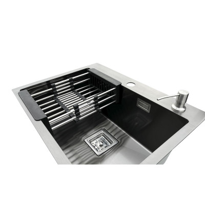 Кухонна мийка Romzha Arta Nova U-550 BL