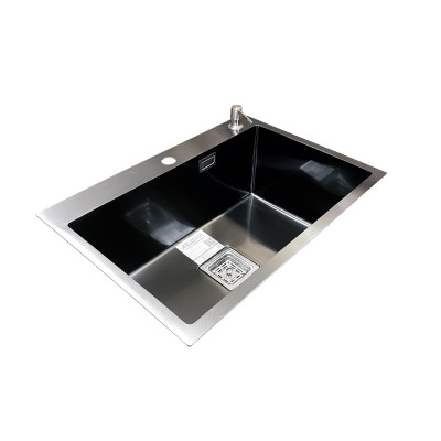 Кухонна мийка Romzha Arta Nova U-600 BL
