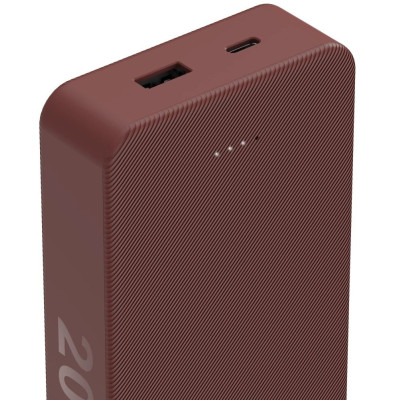 Універсальна мобільна батарея Hama 20000mAh 15W Red (00201717) Універсальна мобільна батарея Hama 20000mAh 15W Red (00201717)