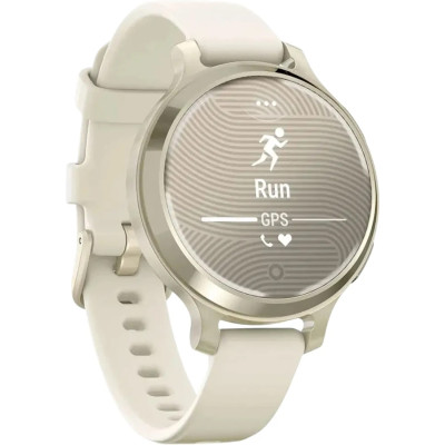Смарт-годинник Garmin Lily 2 Active Lunar Gold with Bone Silicone Band (010-02891-50)