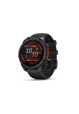 Смарт-годинник Garmin Fenix 8 47mm AMOLED Slate Grey with Black Silicone (010-02904-09)