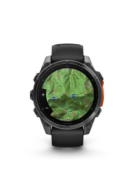 Смарт-годинник Garmin Fenix 8 47mm AMOLED Slate Grey with Black Silicone (010-02904-09)