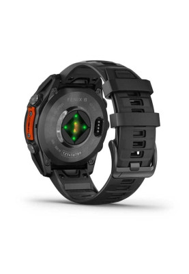 Смарт-годинник Garmin Fenix 8 47mm AMOLED Slate Grey with Black Silicone (010-02904-09)