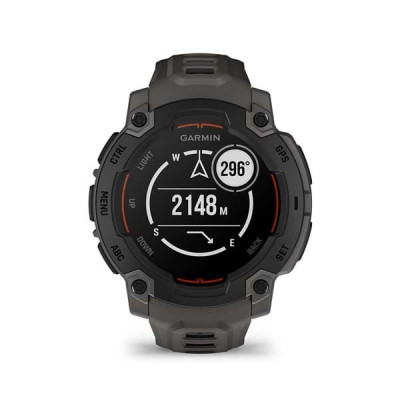 Смарт-годинник Garmin Instinct E 45 mm Black with Charcoal Silicone Band (010-02933-13) Смарт-годинник Garmin Instinct E 45 mm Black with Charcoal Silicone Band (010-02933-13)