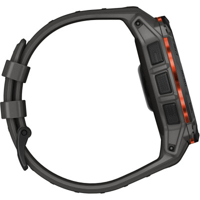 Смарт-годинник Garmin Instinct 3 50mm Solar Black Bezel with Charcoal Band (010-02935-00) Смарт-годинник Garmin Instinct 3 50mm Solar Black Bezel with Charcoal Band (010-02935-00)