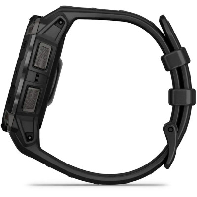 Смарт-годинник Garmin Instinct 3 45mm AMOLED Black with Black Silicone Band (010-02936-40)