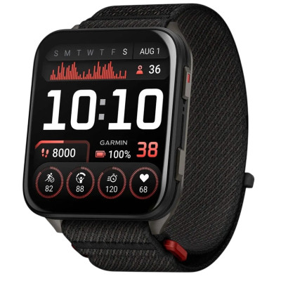 Смарт-годинник Garmin Venu X1 Black/Slate Titanium with Black Nylon (010-02980-13) Смарт-годинник Garmin Venu X1 Black/Slate Titanium with Black Nylon (010-02980-13)