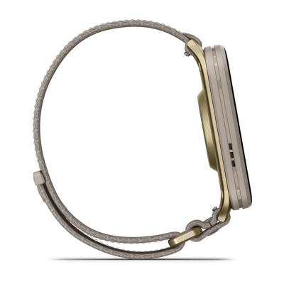 Смарт-годинник Garmin Venu X1 Soft Gold Titanium with French Grey Nylon (010-02980-33) Смарт-годинник Garmin Venu X1 Soft Gold Titanium with French Grey Nylon (010-02980-33)