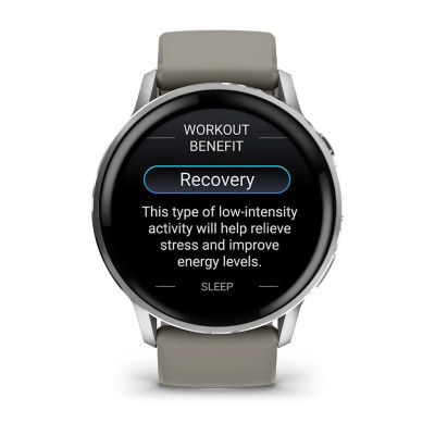Смарт-годинник Garmin Venu 4 45mm Silver with Siliver Gray Silicone (010-03014-41) Смарт-годинник Garmin Venu 4 45mm Silver with Siliver Gray Silicone (010-03014-41)
